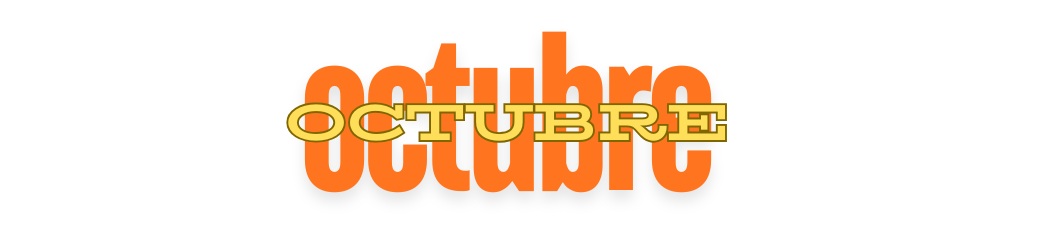 Calendario octubre de Sala Junio del Cubo