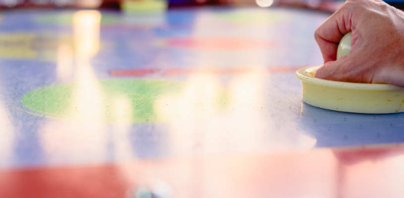 Air hockey