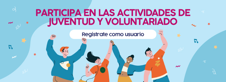 Date de alta como usuario/a de la Concejalía de Juventud y Voluntariado