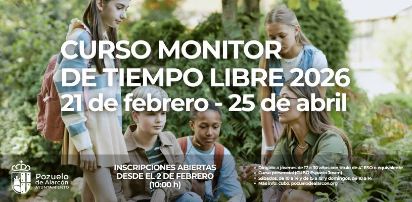 Curso de Monitor de Tiempo Libre 2026 
